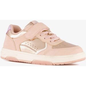 Blue Box metallic meisjes sneakers lichtroze - Maat 25