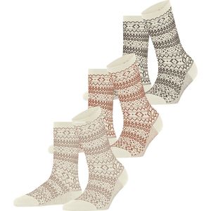 Esprit Bootsokken Sami Pattern 3-Pack