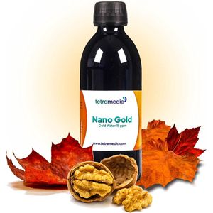 Colloïdaal Goudwater / Nano Goud - Tetra Gold - 250ml - 15ppm