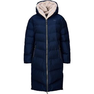 Nordberg Lange Puffer Winterjas Hilary - Dames - Navy - Maat L