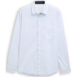Tom Tailor Fitted overhemd van katoen