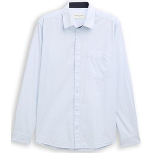 Tom Tailor Fitted overhemd van katoen