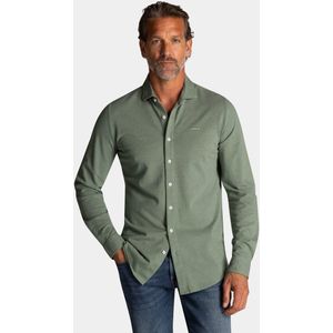 NZA - Groene katoenen overhemd