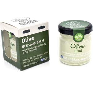 Melira Olive - Beeswax Balsem - Met Biologische Kastanjehoning & Biologische Olijfolie - Dermatologisch Getest