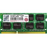 Transcend - 8GB - DDR3 - RAM Geheugen - 1600MHz - 200pin SODIMM