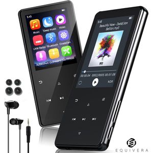 Equivera MP3 Speler Bluetooth - MP3 Speler - MP3 Speler met Bluetooth - MP3 Speler Bluetooth met FM Radio