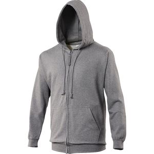 AWDis Hoodie - Gewicht Stof 280 g /m² - Heather Grijs - Maat L