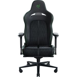 Razer Enki Pro Gamestoel - Gestoffeerd met Alcantara - Zwart/Groen