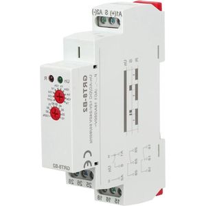 Tijdrelais met enkele functie GRT8-B2 Mini DIN-rail - AC/DC12V-240V - Toevoegen van Content .