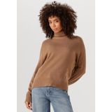 Liu Jo Ecs Maglia Chiusa Truien & vesten Dames - Sweater - Hoodie - Vest- Camel - Maat XS