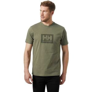 Helly Hansen Box T-shirt Met Korte Mouwen Groen XS Man