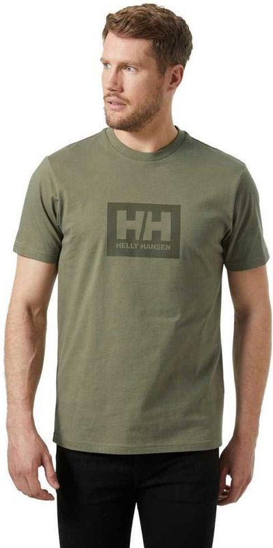 Helly Hansen Box T-shirt Met Korte Mouwen Groen XS Man