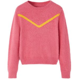 vidaXL - Kindertrui - gebreid - 92 - oudroze