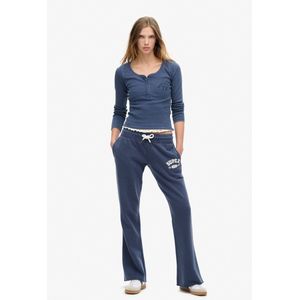 Superdry - Athletic Flare - Trainingsbroek - Blauw - Slim Fit