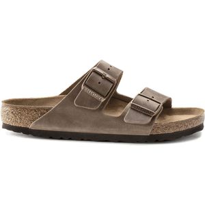 Birkenstock Arizona Slippers Tobacco Brown Regular-fit | Bruin | Nubuck | Maat 50 | 352201