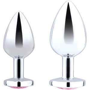 Anale Plug B-Vibe Zilverkleurig