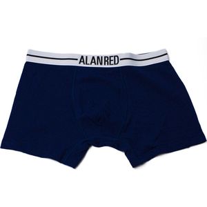 Alan Red Boxer - Long - Navy - M