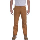 Carhartt - Steel Double Front Tech Broek - Bruin - Stretch Ripstop - Relaxte Pasvorm