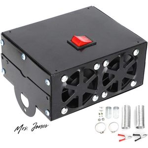 Mrs. Jones Auto Heater Warmer Ontdooier Draagbare Demister Demper Ventilator Snelle Verwarming 600W(12V) .
