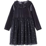 Vertbaudet - Kerstjurk - Fluweel - Meisjes - Met Sterrentule