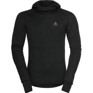 Ondershirt Odlo Men BL Top Facemask LS Active Warm Eco Black