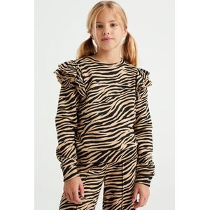 WE Fashion Meisjes sweater met dessin