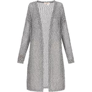 usha FESTIVAL Gebreid vest 'Fashion Lover'  zwart / wit