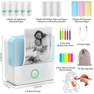 Solacis Sticker printer - Sticker maker - Mini printer - Sticker machine - Stickerprinter - Must have!