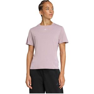 Adidas - Designed For Training - T-shirt - Paars - Korte Mouwen - Vrouw