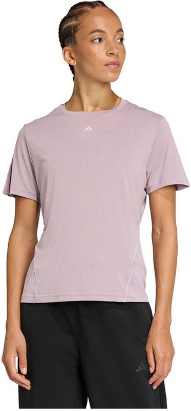 Adidas - Designed For Training - T-shirt - Paars - Korte Mouwen - Vrouw
