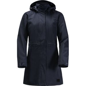 Jack Wolfskin Ottawa Coat - Outdoorjas - Dames - Blauw - Maat XL