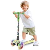Hurtle - Kinderstep - Met LED Wielen - Draagbaar - Verstelbare Stuurstang