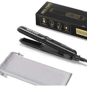 Mini Haarstylers voor Kort Haar - Draagbare Stijltang met Keramische Platen