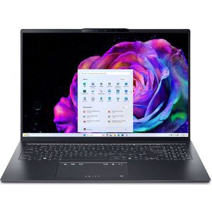 Swift Go 16 SFG16-73-547V - Laptop - 16 inch - 2K OLED - Core Ultra 5 (i5) - 16GB - 512GB SSD - Grijs