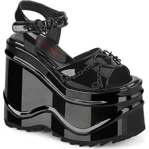 DemoniaCult - WAVE-09 Sleehakken - US 11 - 41 Shoes - Zwart
