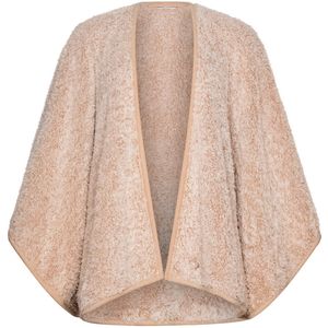 Rebelle - Cosy Forest - Cape - Fleece - Beige - One Size