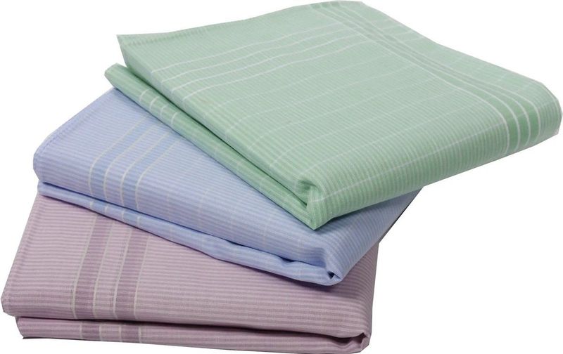 Swan 12 stuks Dames zakdoeken - DSZ2373 - Blauw