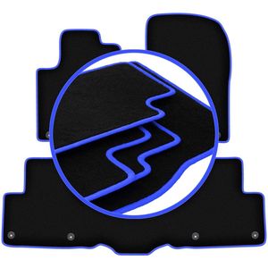 CARLUX-BLUE automatten voor: Mercedes GLE W166 SUV (2011-2015)