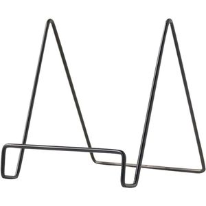 Tablet Houder - 13 X 14,2 X 15 Cm - Telefoon Houder - Tafel of Bureau Standaard - Tablet Standaard - Geschikt Voor Het Tonen Van Foto's, Documenten, Recepten, Etc - Zwart