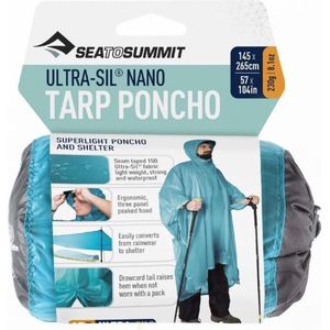 Sea To Summit Tarp Poncho 145x265 Cm Ultra-siliconen Nano Blauw