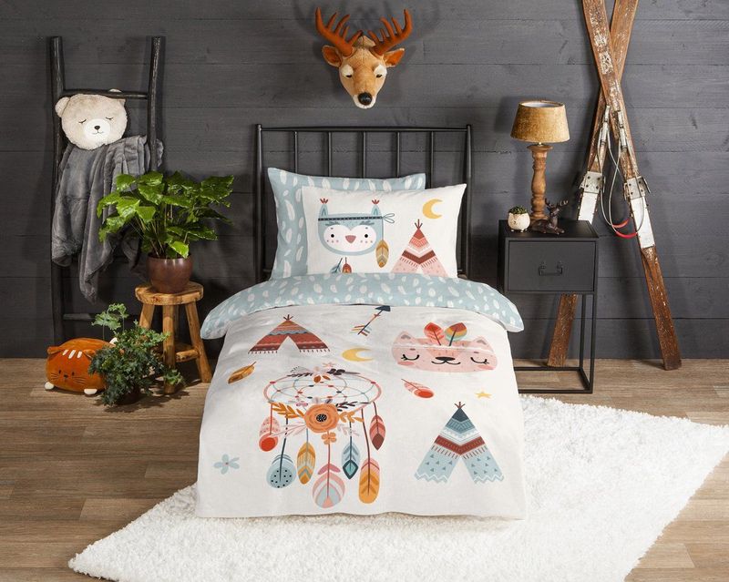 Dekbedovertrek - Grijs - Katoen