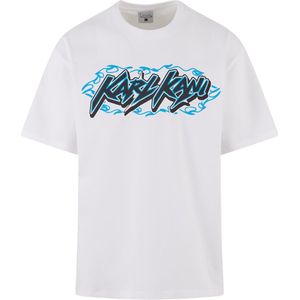 Karl Kani - Heat - T-shirt - Wit - Korte Mouwen - Man