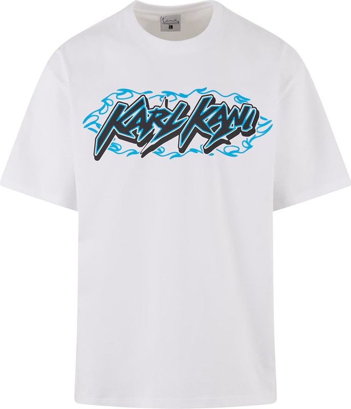 Karl Kani - Heat - T-shirt - Wit - Korte Mouwen - Man