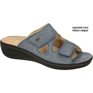 Fidelio Hallux -Dames - blauw licht - slippers & muiltjes - maat 43
