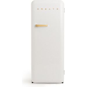 CREATE RETRO FRIDGE 281L WOOD - Kastmodel Koelkast - Beige