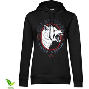 Game of Thrones Hoodie House StarkWinter Is Coming Girls Hoodie WB-57-GOT005-H64-3 Black-S