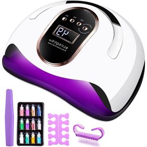 Professionele UV-Led Nageldroger - 4 Timer - Manicuregereedschap Set - Vingernagels en Teennagels