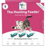 Doc & Phoebe's Indoor Hunting Feeder Interactieve kattenvoerbak - drie muizen