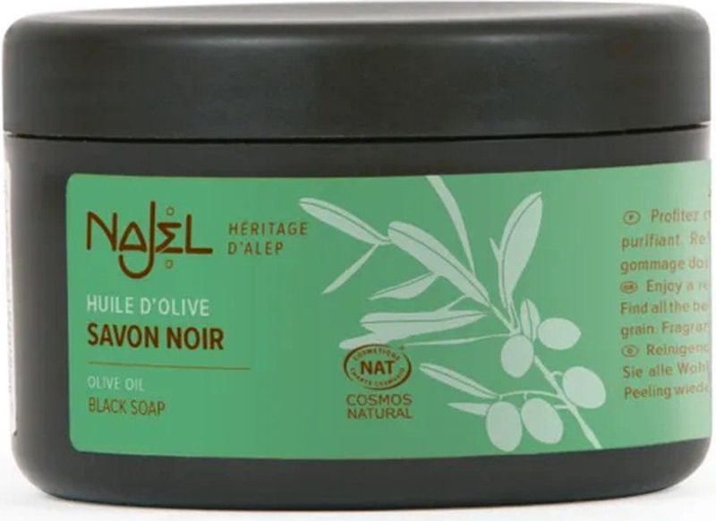 Najel - Aleppo Zwarte Zeep - Olijfolie - 100% Natuurlijk