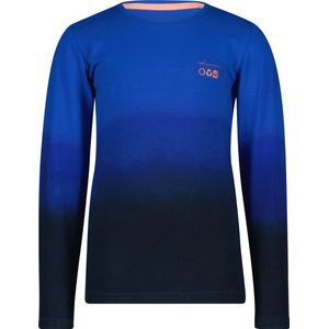 4PRESIDENT T-shirt jongens - Tie Dye Cobalt - Maat 128